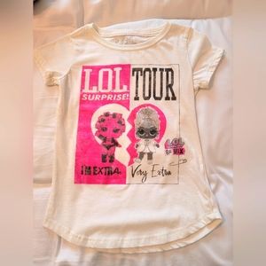 LOL tee shirt Girls M 7-8